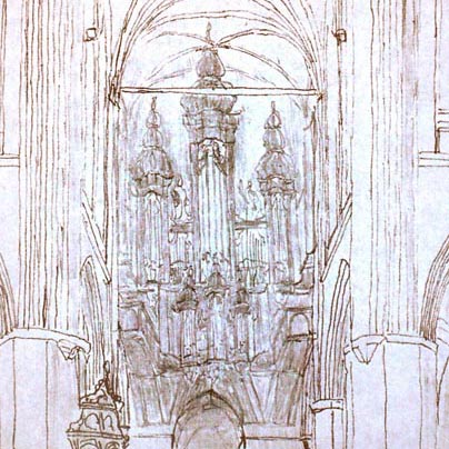 Die erste Erwähnung einer Orgel in St. Marien datiert aus dem Jahr 1452. Über das Instrument ist nichts Genaueres bekannt.
